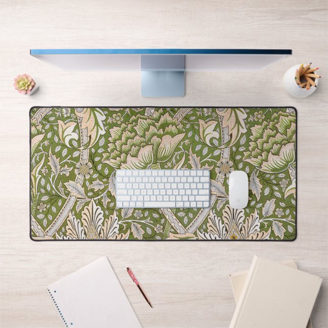 William Morris Windrush Floral Pattern Classic Desk Mat (Office 1)