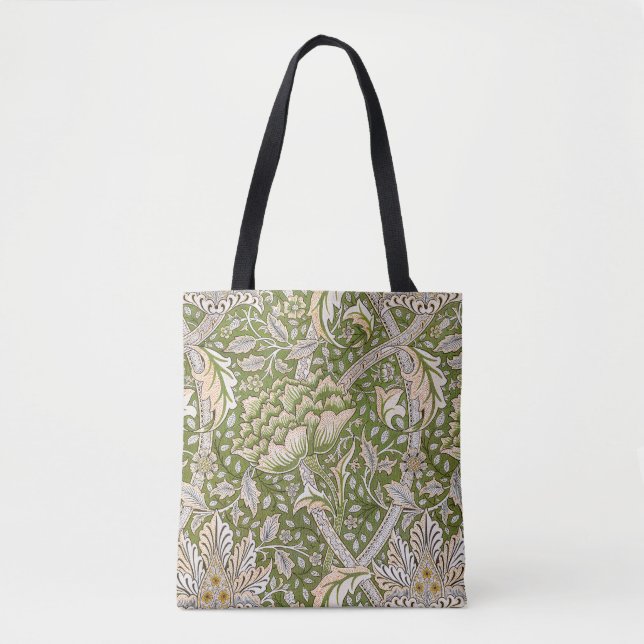 William Morris Windrush Floral Pattern Classic Tote Bag (Front)