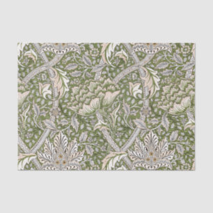 : William Morris Windrush Green Pattern: Vintage Tissue Paper