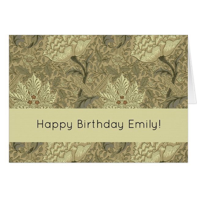 William Morris Windrush Wallpaper Pattern (Front Horizontal)