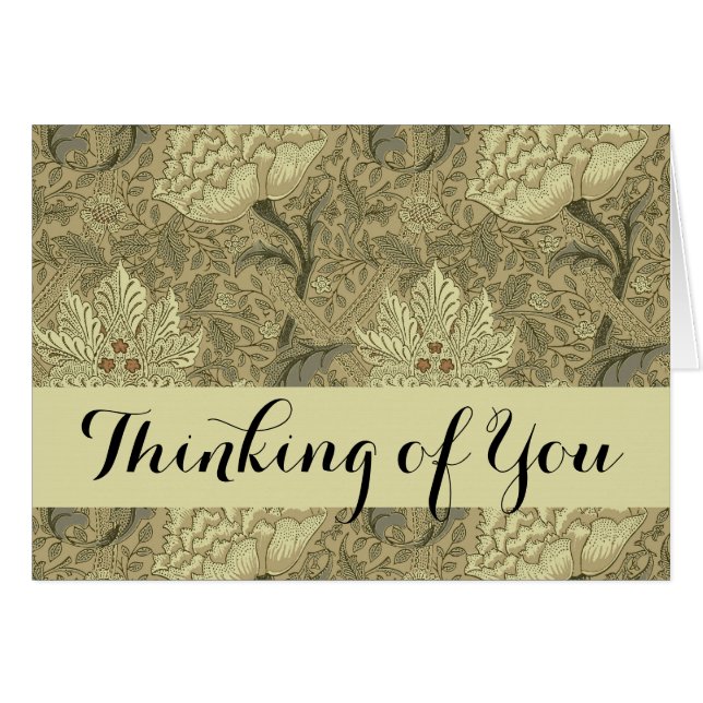 William Morris Windrush Wallpaper Pattern (Front Horizontal)