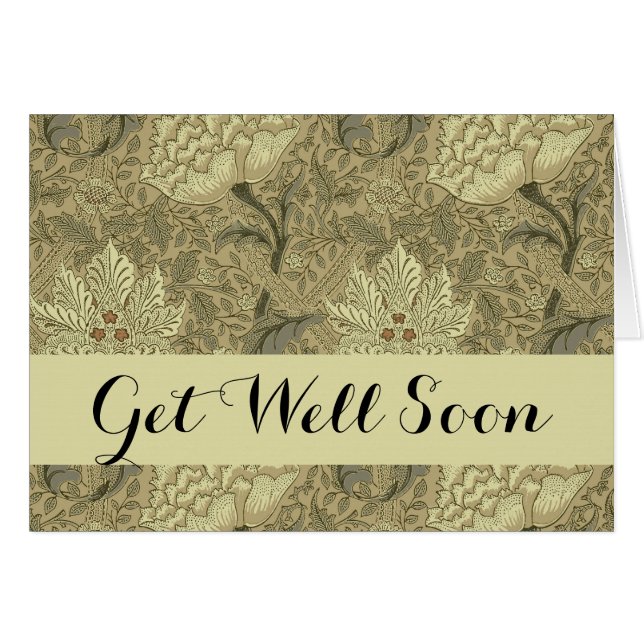 William Morris Windrush Wallpaper Pattern (Front Horizontal)