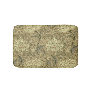William Morris Windrush Wallpaper Pattern Bath Mat