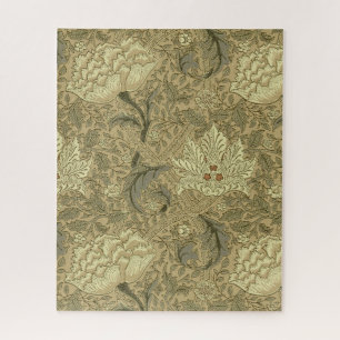 William Morris Windrush Wallpaper Pattern Jigsaw Puzzle