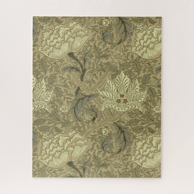 William Morris Windrush Wallpaper Pattern Jigsaw Puzzle (Vertical)