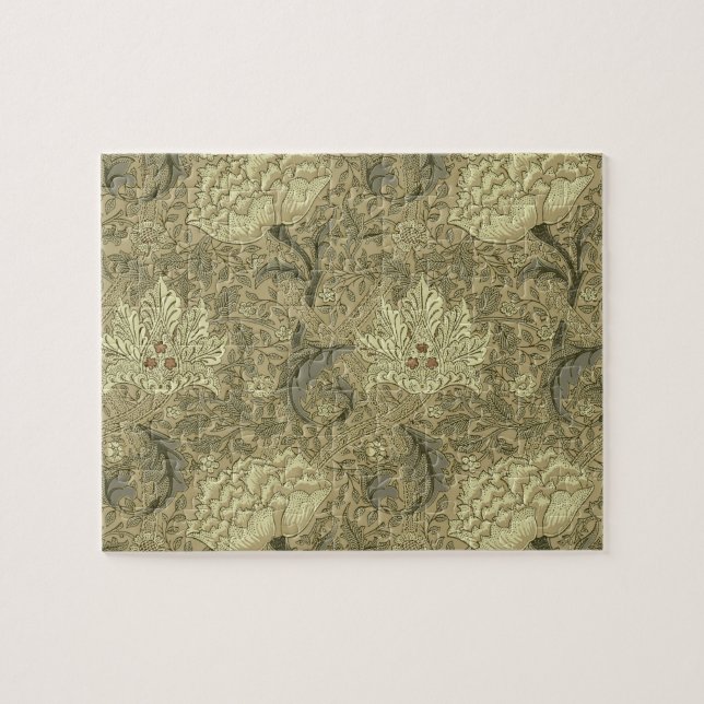 William Morris Windrush Wallpaper Pattern Jigsaw Puzzle (Horizontal)