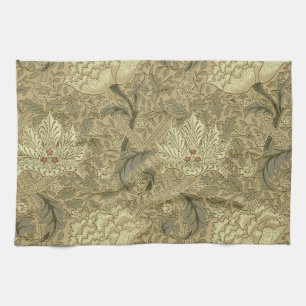 William Morris Windrush Wallpaper Pattern Kitchen Towel