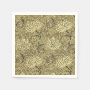 William Morris Windrush Wallpaper Pattern Napkin