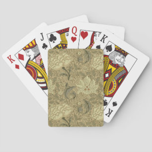 William Morris Windrush Wallpaper Pattern Playing Cards