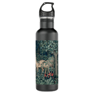 William Morris Woodland Tapestry Deer Stag 710 Ml Water Bottle