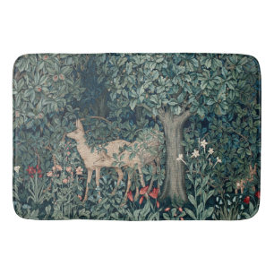 William Morris Woodland Tapestry Deer Stag Bath Mat