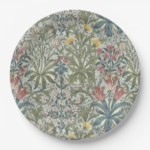 William Morris Woodland Weeds Paper Plate