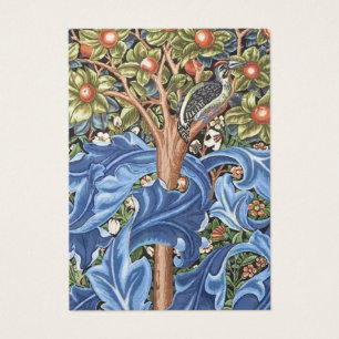 William Morris Woodpecker Tapestry Floral Vintage
