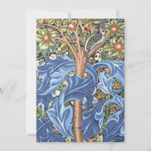 William Morris Woodpecker Tapestry Floral Vintage