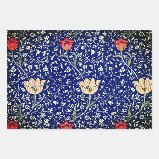 William Morris Wrapping Paper Flat Sheet (Front)