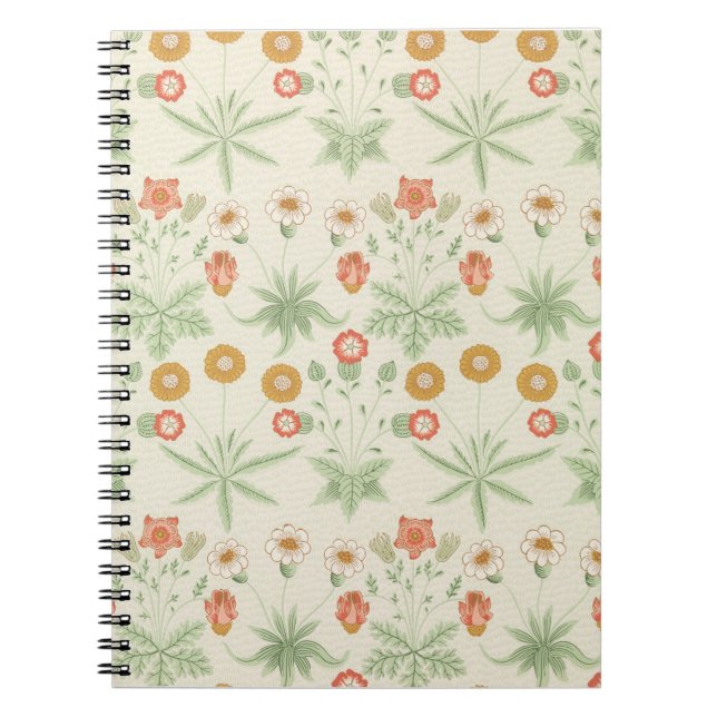William Morris's (1834-1896) Daisy pattern. Notebook (Front)