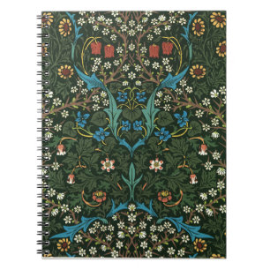 William Morris's (1834-1896) Violet and Columbine  Notebook