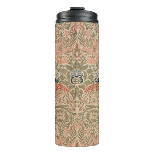 William morris's birds famous pattern  thermal tumbler (Front)