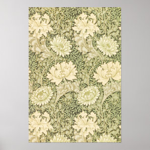 William Morris's Chrysanthemum Poster