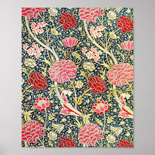 William Morris's Cray famous pattern Poster (Front)
