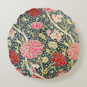 William Morris's Cray famous pattern Round Pillow