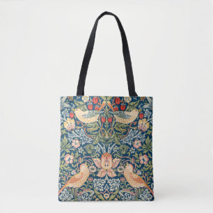 William Morris's famous Strawberry Thief pattern Tote Bag