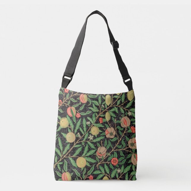 William Morris's Fruit pattern (1862) Crossbody Bag (Front)