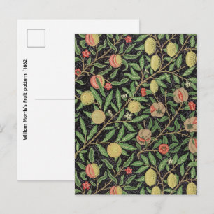 William Morris's Fruit pattern (1862) Postcard