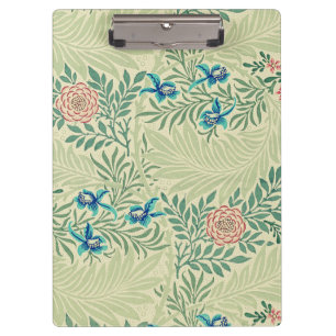 William Morris's Larkspur famous pattern Clipboard