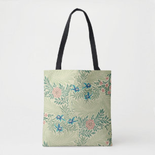 William Morris's Larkspur famous pattern  Tote Bag