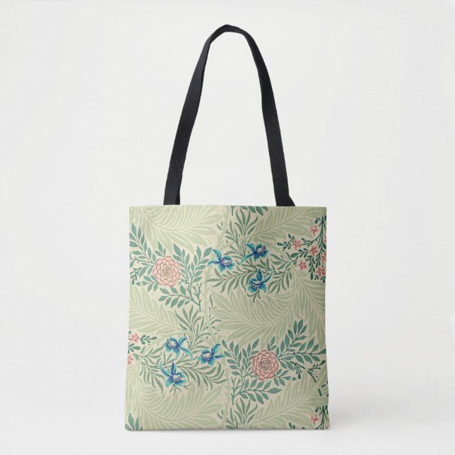 William Morris's Larkspur famous pattern  Tote Bag (Front)