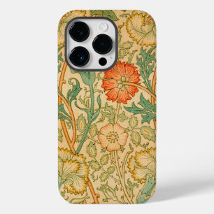 William Morris's Pink and Rose famous pattern  Case-Mate iPhone 14 Pro Case