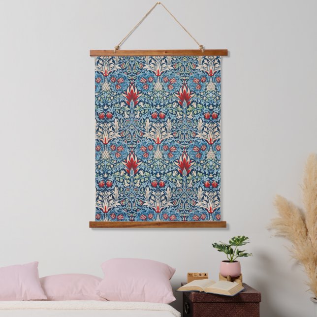 William Morris's Snakeshead famous pattern Hanging Tapestry (Bedroom)