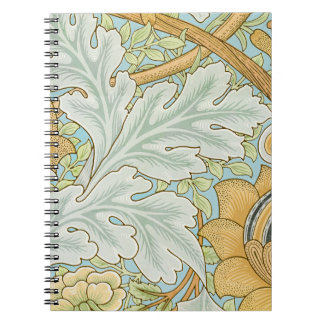 William Morris's St.James (1881) famous pattern Notebook
