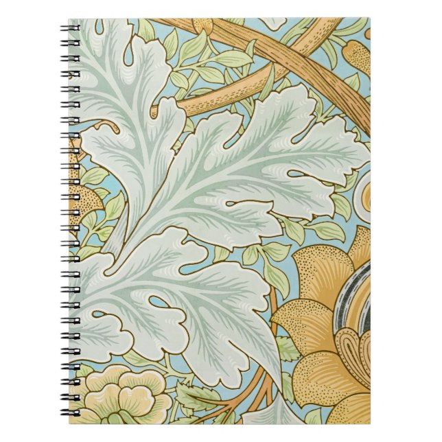 William Morris's St.James (1881) famous pattern Notebook (Front)