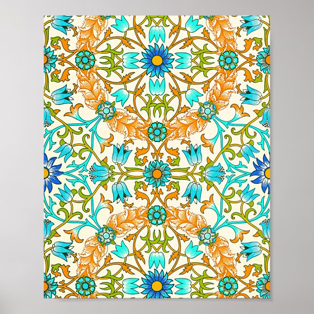 William Morris's Vine famous pattern Poster (Front)