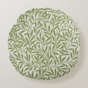 William Morris's Willow pattern (1874). Round Pillow