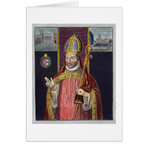 William of Wykeham (1325-1404) (colour litho)