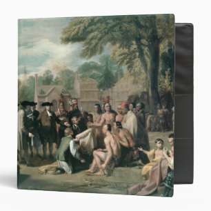 William Penn's Treaty with the Indians in Binder