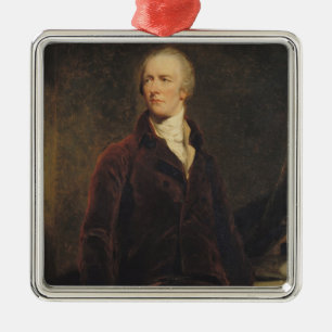 William Pitt the Younger Metal Ornament
