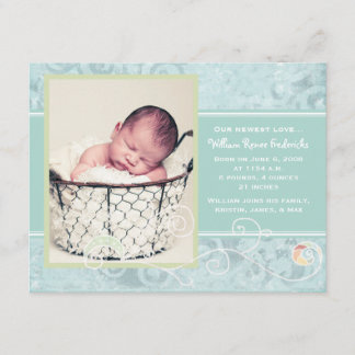 William Renee Birth Announcements