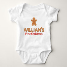 William’s First Christmas Gingerbread Personalized