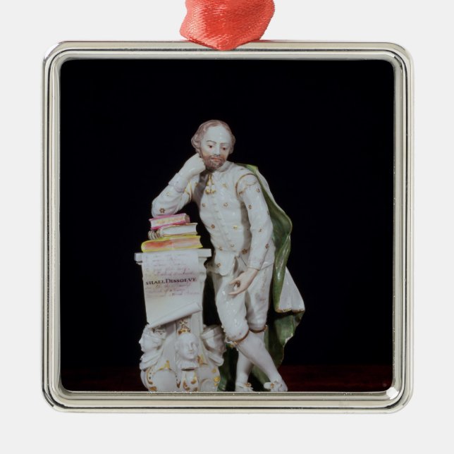 William Shakespeare, based on the monument Metal Ornament (Front)