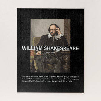 William Shakespeare biography Jigsaw Puzzle