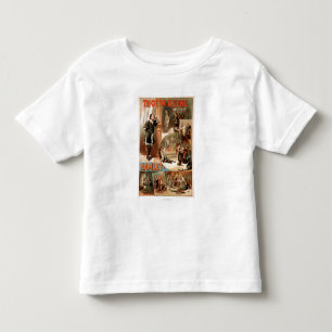 William Shakespeare "Hamlet" Theatre Poster Toddler T-shirt