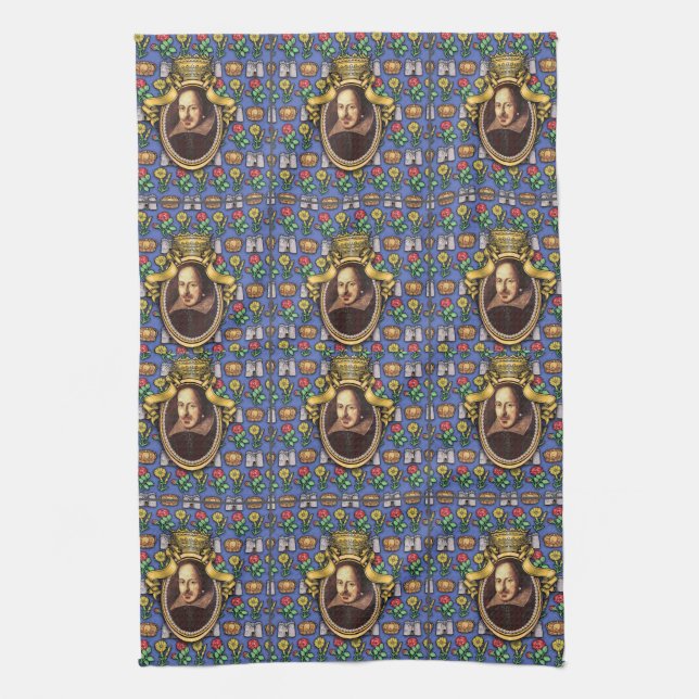 William Shakespeare Kitchen Towel (Vertical)
