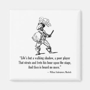 William Shakespeare Macbeth English Drama Death TS Magnet