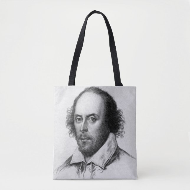 William Shakespeare Polyester Tote (Front)