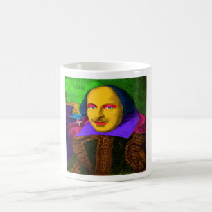 William Shakespeare Pop Art Coffee Mug