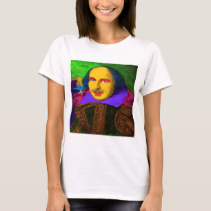 William Shakespeare Pop Art T-Shirt